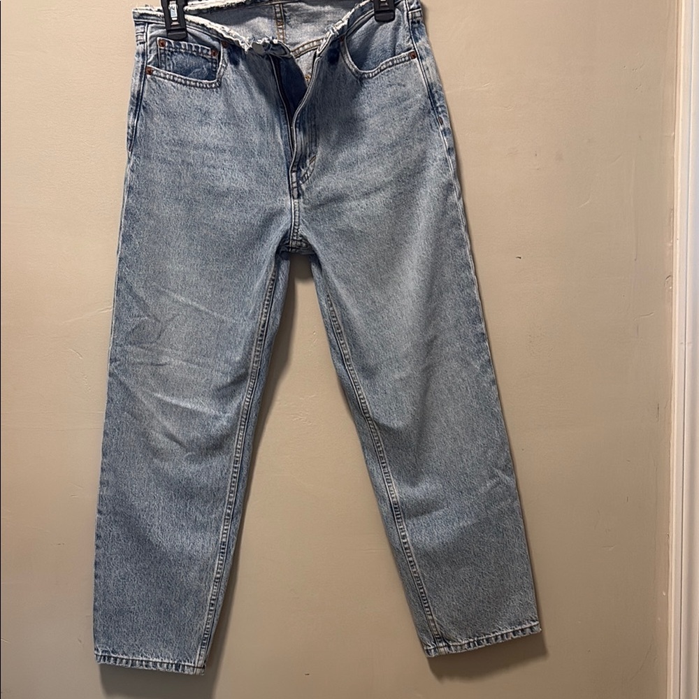 Emerson Fry Twin Doves Denim Light Wash Relax Straight Leg Jeans